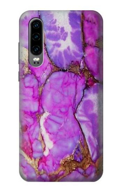 S2907 Purple Turquoise Stone Case Cover Custodia per Huawei P30