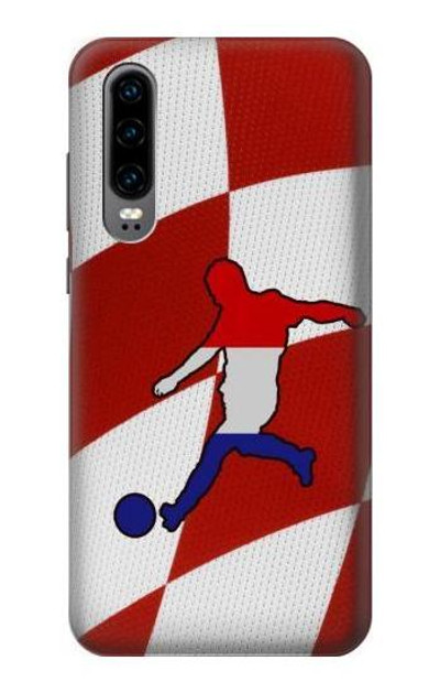S2993 Croatia Football Soccer Euro 2016 Case Cover Custodia per Huawei P30