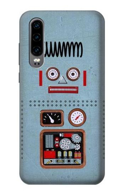 S3040 Retro Robot Toy Case Cover Custodia per Huawei P30