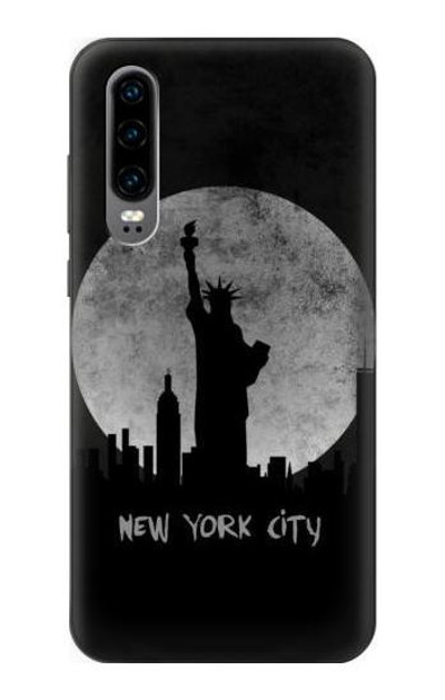 S3097 New York City Case Cover Custodia per Huawei P30
