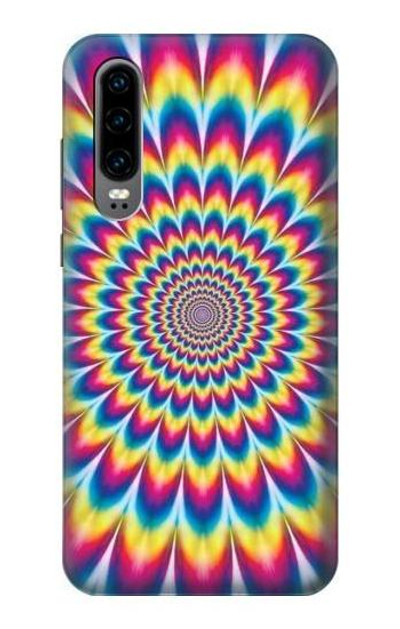 S3162 Colorful Psychedelic Case Cover Custodia per Huawei P30