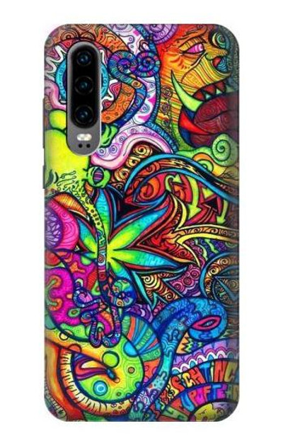 S3255 Colorful Art Pattern Case Cover Custodia per Huawei P30