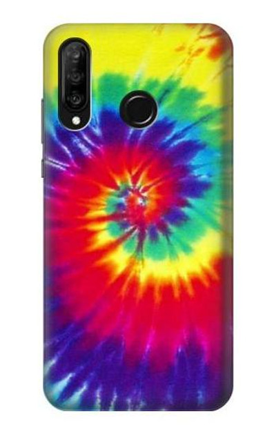 S2884 Tie Dye Swirl Color Case Cover Custodia per Huawei P30 lite