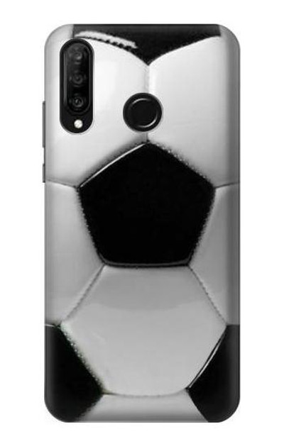 S2964 Football Soccer Ball Case Cover Custodia per Huawei P30 lite