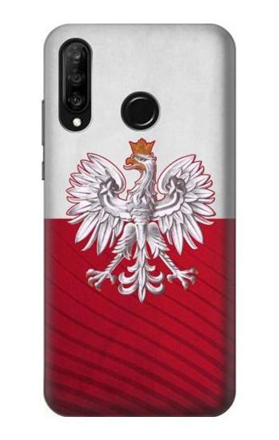 S3005 Poland Football Soccer Euro 2016 Case Cover Custodia per Huawei P30 lite