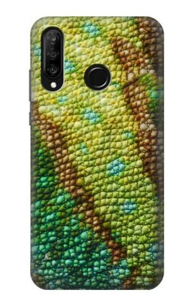 S3057 Lizard Skin Graphic Printed Case Cover Custodia per Huawei P30 lite