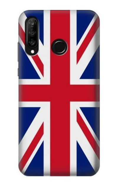 S3103 Flag of The United Kingdom Case Cover Custodia per Huawei P30 lite