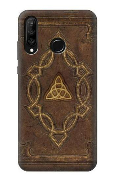 S3219 Spell Book Cover Case Cover Custodia per Huawei P30 lite