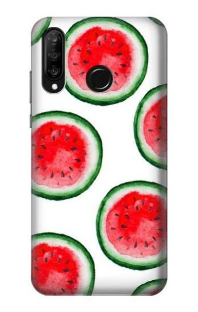 S3236 Watermelon Pattern Case Cover Custodia per Huawei P30 lite