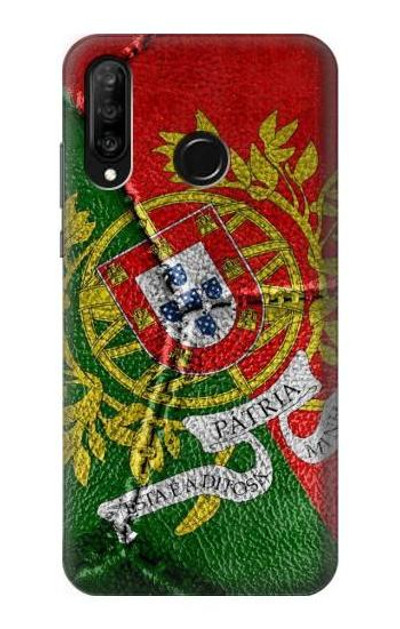 S3300 Portugal Flag Vintage Football Graphic Case Cover Custodia per Huawei P30 lite