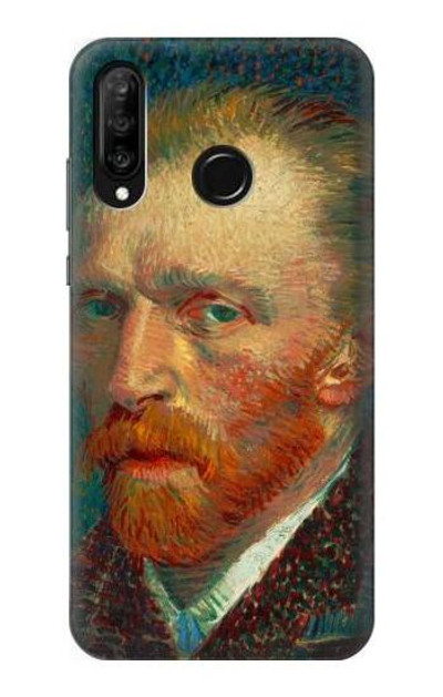 S3335 Vincent Van Gogh Self Portrait Case Cover Custodia per Huawei P30 lite