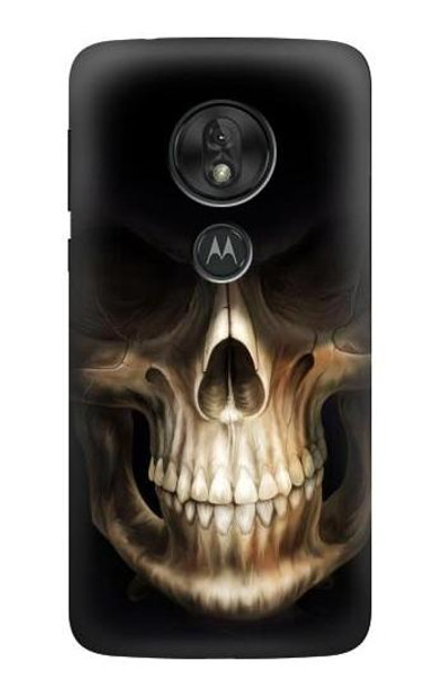 S1107 Skull Face Grim Reaper Case Cover Custodia per Motorola Moto G7 Play