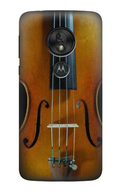 S3234 Violin Case Cover Custodia per Motorola Moto G7 Play