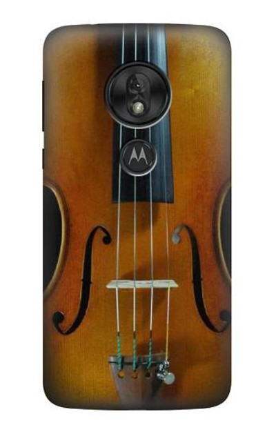 S3234 Violin Case Cover Custodia per Motorola Moto G7 Power