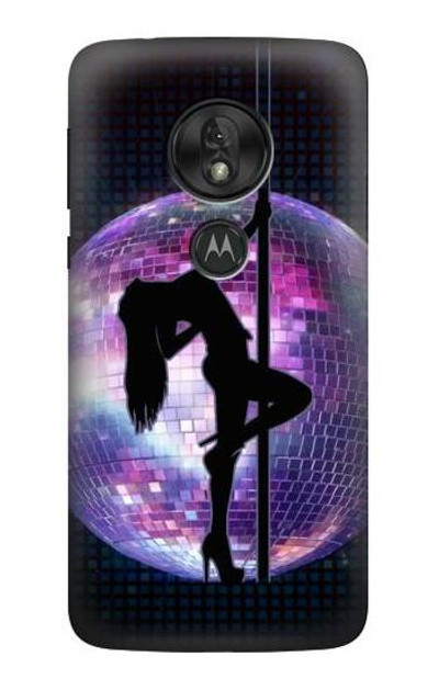 S3284 Sexy Girl Disco Pole Dance Case Cover Custodia per Motorola Moto G7 Power