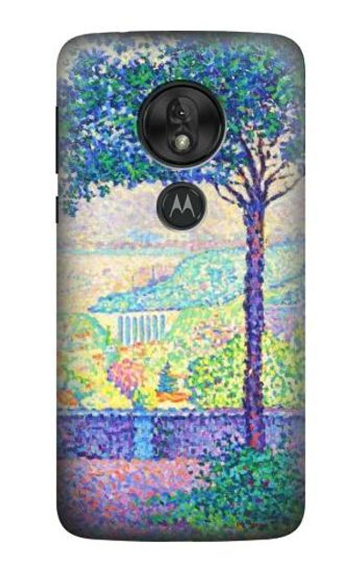 S3349 Paul Signac Terrace of Meudon Case Cover Custodia per Motorola Moto G7 Power