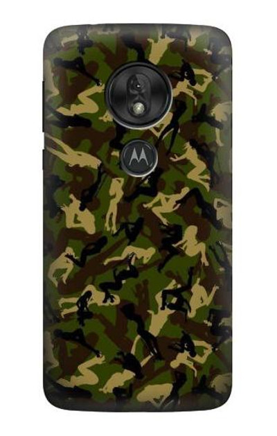 S3356 Sexy Girls Camo Camouflage Case Cover Custodia per Motorola Moto G7 Power