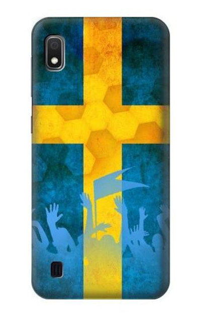 S2990 Sweden Football Soccer Euro 2016 Case Cover Custodia per Samsung Galaxy A10