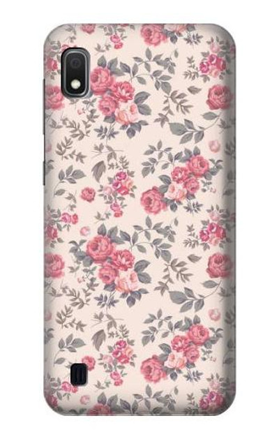 S3095 Vintage Rose Pattern Case Cover Custodia per Samsung Galaxy A10