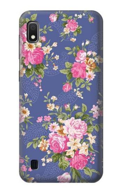 S3265 Vintage Flower Pattern Case Cover Custodia per Samsung Galaxy A10