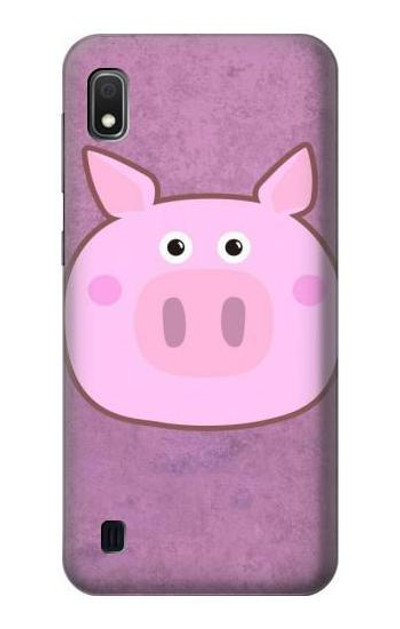 S3269 Pig Cartoon Case Cover Custodia per Samsung Galaxy A10