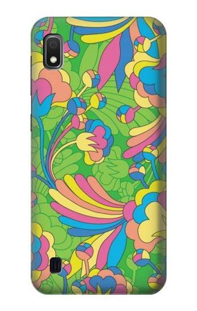 S3273 Flower Line Art Pattern Case Cover Custodia per Samsung Galaxy A10
