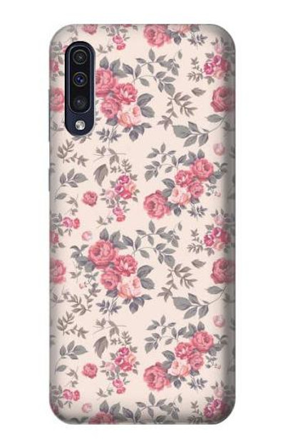 S3095 Vintage Rose Pattern Case Cover Custodia per Samsung Galaxy A50