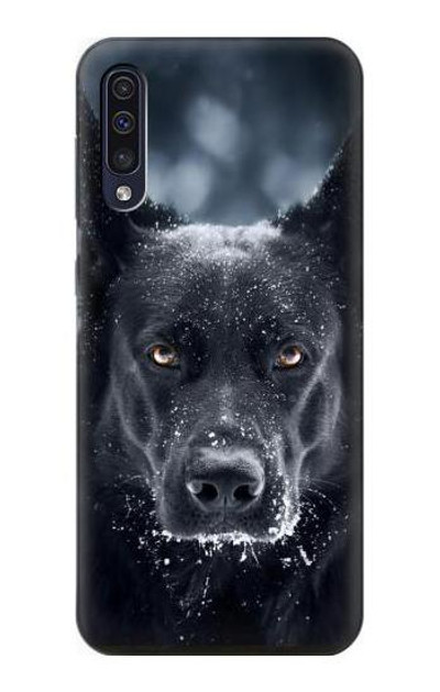 S3168 German Shepherd Black Dog Case Cover Custodia per Samsung Galaxy A50