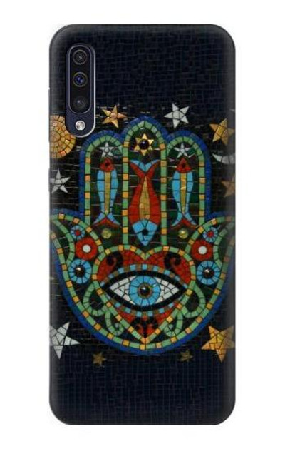 S3175 Hamsa Hand Mosaics Case Cover Custodia per Samsung Galaxy A50