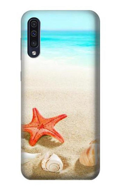 S3212 Sea Shells Starfish Beach Case Cover Custodia per Samsung Galaxy A50