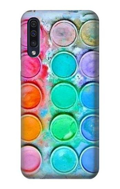 S3235 Watercolor Mixing Case Cover Custodia per Samsung Galaxy A50