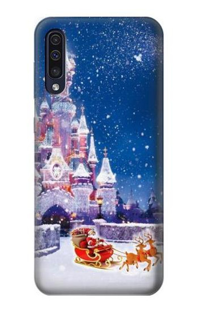 S3282 Santa Xmas Castle Case Cover Custodia per Samsung Galaxy A50