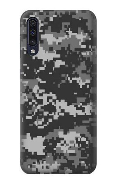 S3293 Urban Black Camo Camouflage Case Cover Custodia per Samsung Galaxy A50