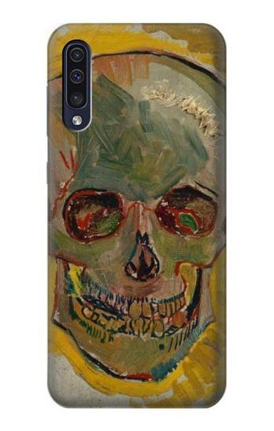 S3359 Vincent Van Gogh Skull Case Cover Custodia per Samsung Galaxy A50