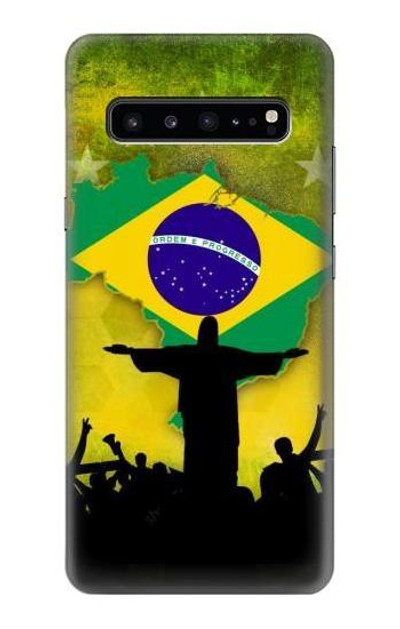 S2981 Brazil Football Soccer Copa 2016 Case Cover Custodia per Samsung Galaxy S10 5G