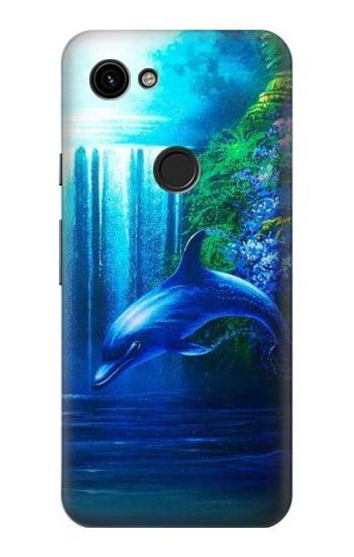 S0385 Dolphin Case Cover Custodia per Google Pixel 3a