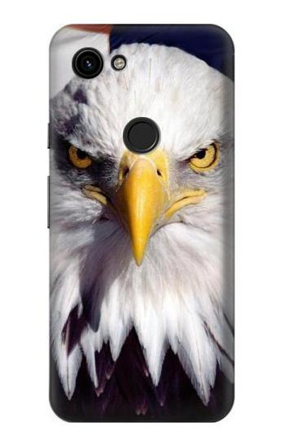 S0854 Eagle American Case Cover Custodia per Google Pixel 3a