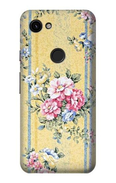 S2229 Vintage Flowers Case Cover Custodia per Google Pixel 3a