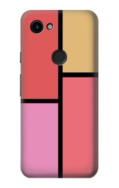S2795 Cheek Palette Color Case Cover Custodia per Google Pixel 3a