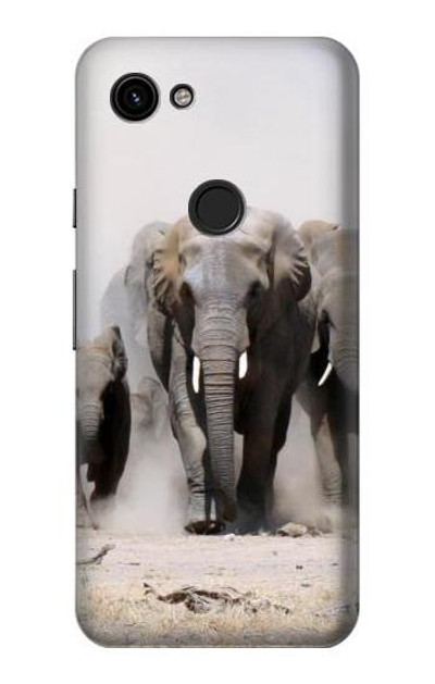 S3142 African Elephant Case Cover Custodia per Google Pixel 3a