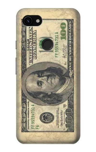 S0702 Money Dollars Case Cover Custodia per Google Pixel 3a XL