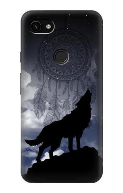 S3011 Dream Catcher Wolf Howling Case Cover Custodia per Google Pixel 3a XL