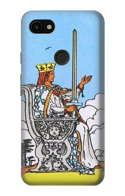 S3068 Tarot Card Queen of Swords Case Cover Custodia per Google Pixel 3a XL