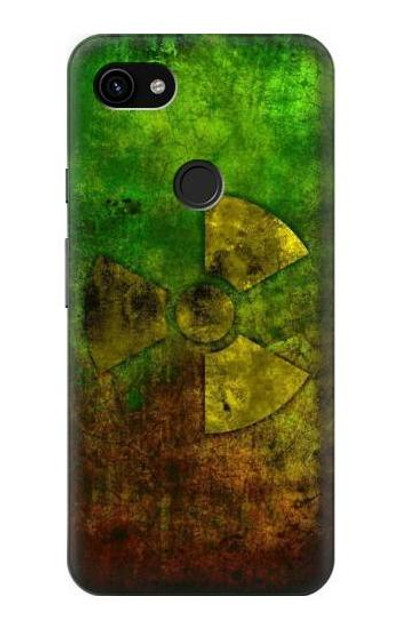 S3202 Radioactive Nuclear Hazard Symbol Case Cover Custodia per Google Pixel 3a XL