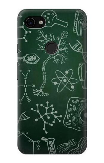 S3211 Science Green Board Case Cover Custodia per Google Pixel 3a XL