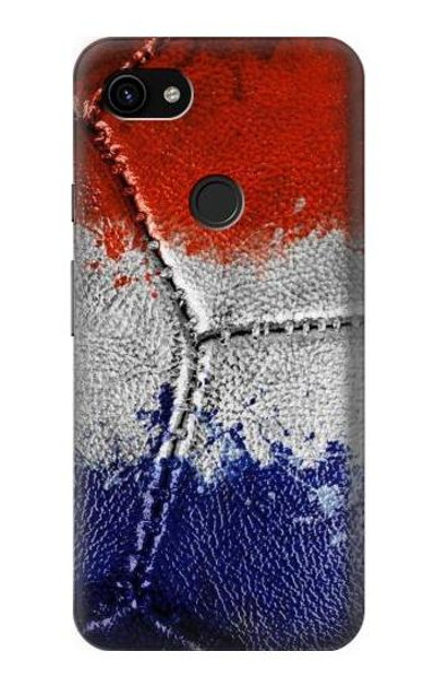 S3304 France Flag Vintage Football Graphic Case Cover Custodia per Google Pixel 3a XL