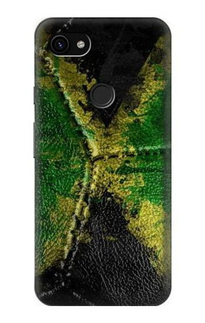 S3319 Jamaica Flag Vintage Football Graphic Case Cover Custodia per Google Pixel 3a XL