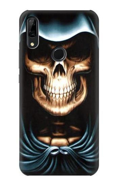 S0225 Skull Grim Reaper Case Cover Custodia per Huawei P Smart Z, Y9 Prime 2019