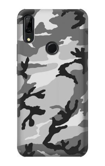 S1721 Snow Camouflage Graphic Printed Case Cover Custodia per Huawei P Smart Z, Y9 Prime 2019