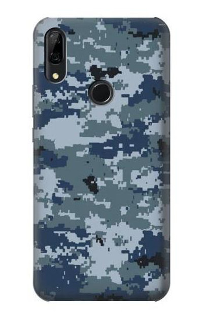 S2346 Navy Camo Camouflage Graphic Case Cover Custodia per Huawei P Smart Z, Y9 Prime 2019